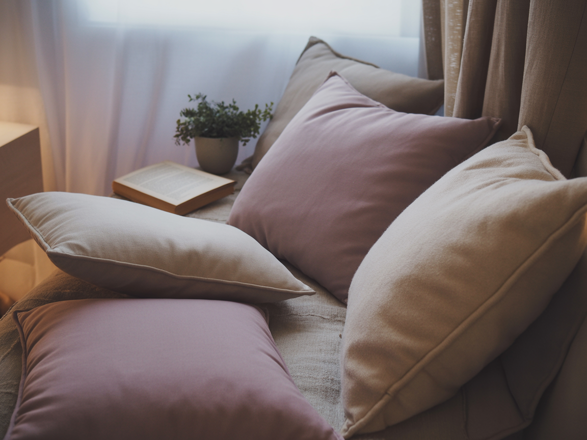 Rincón tranquilo para la reflexión