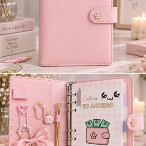 🩷 PLANNER ARMONÍA · Rosa Pastel