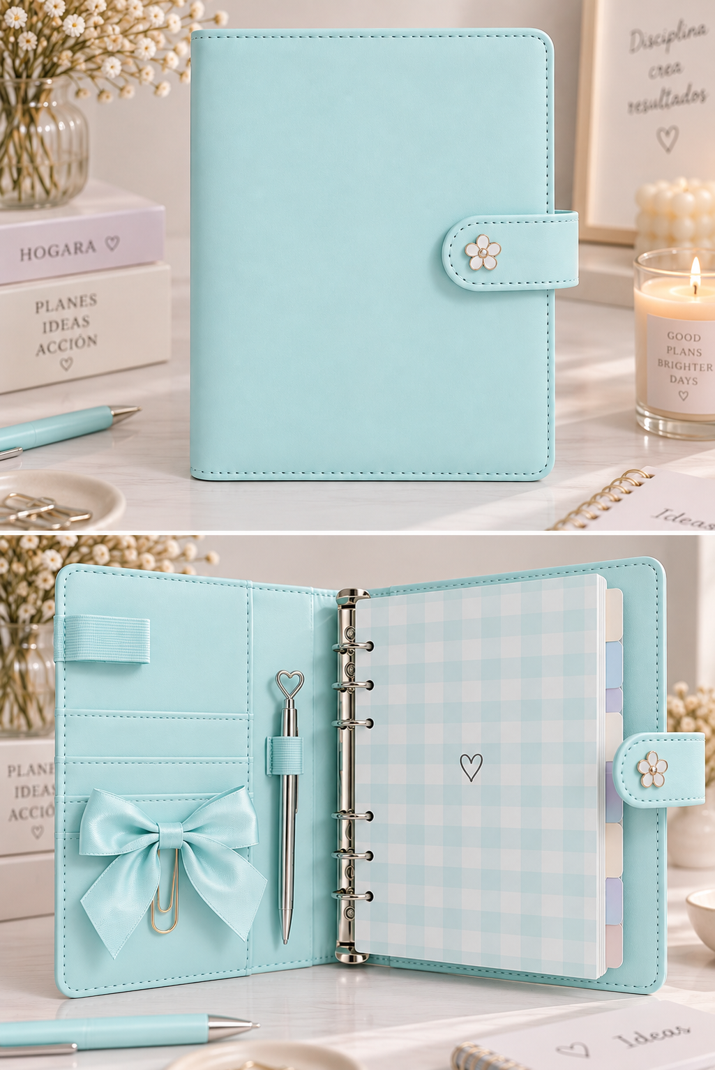 🩵 PLANNER CALMA · Azul Pastel