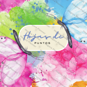 Recambio Hojas de Puntos (Bullet Journal)