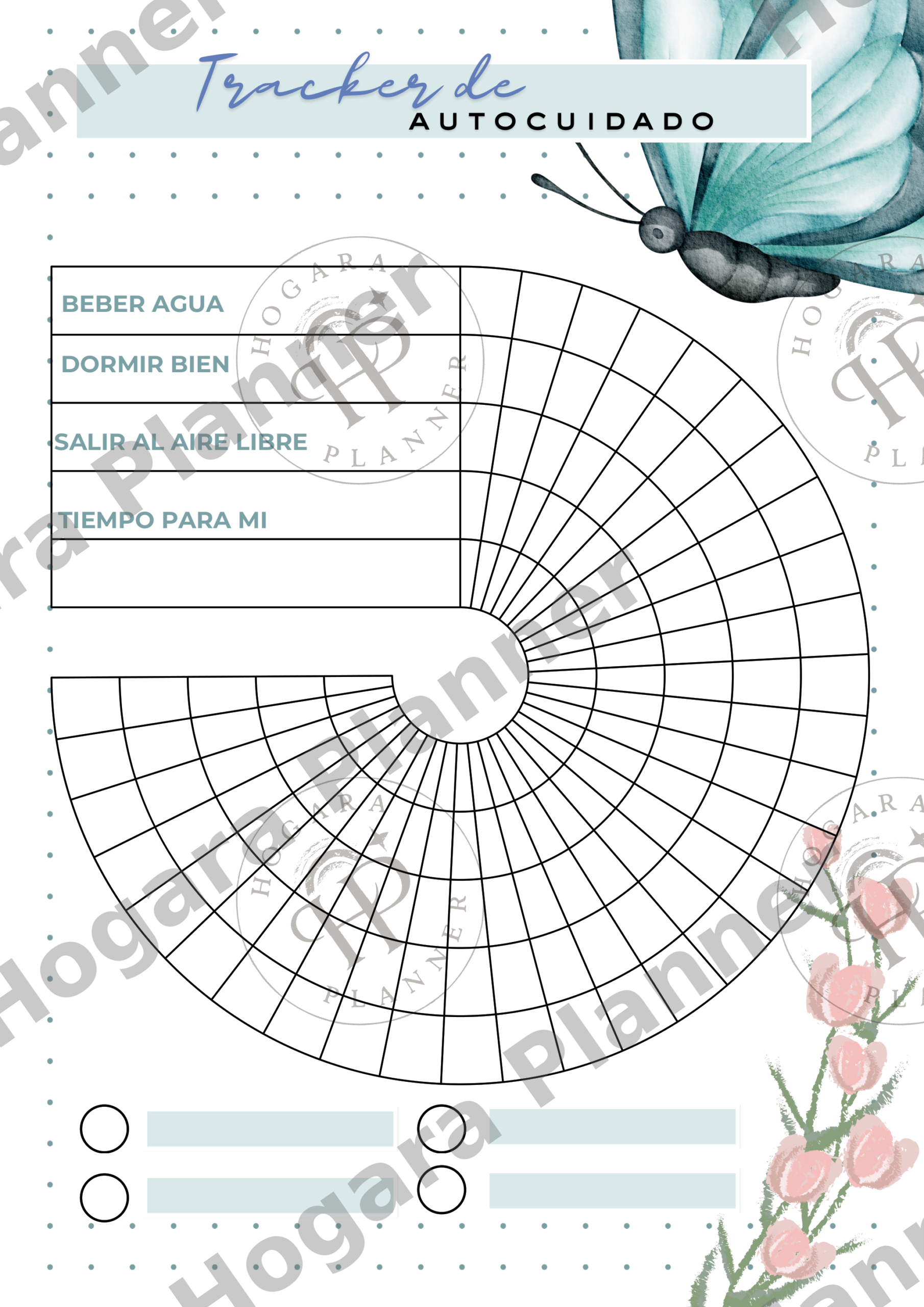 Recambio de Autocuidado y Bienestar (32 Páginas A5) • Colección Hogara - Imagen 21