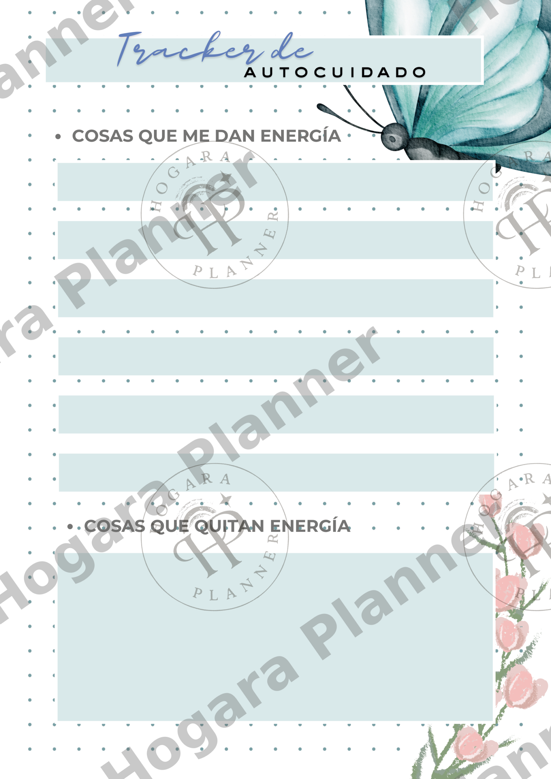 Recambio de Autocuidado y Bienestar (32 Páginas A5) • Colección Hogara - Imagen 20