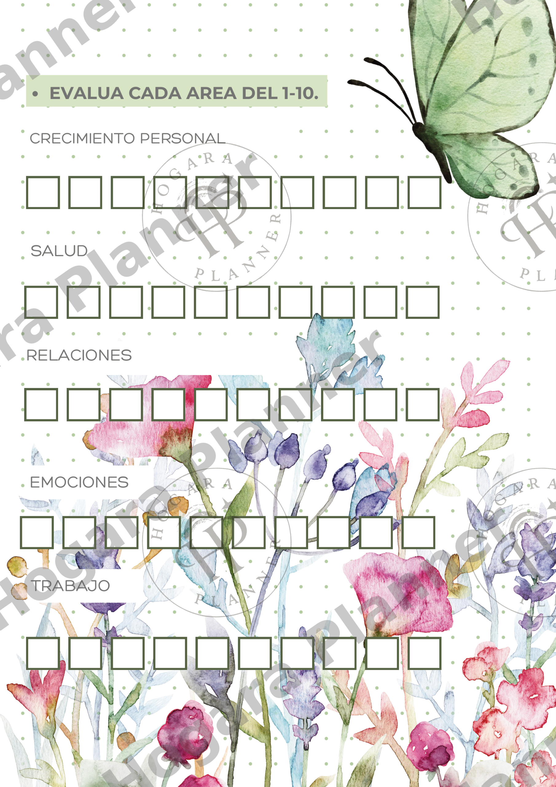 Recambio de Autocuidado y Bienestar (32 Páginas A5) • Colección Hogara - Imagen 14