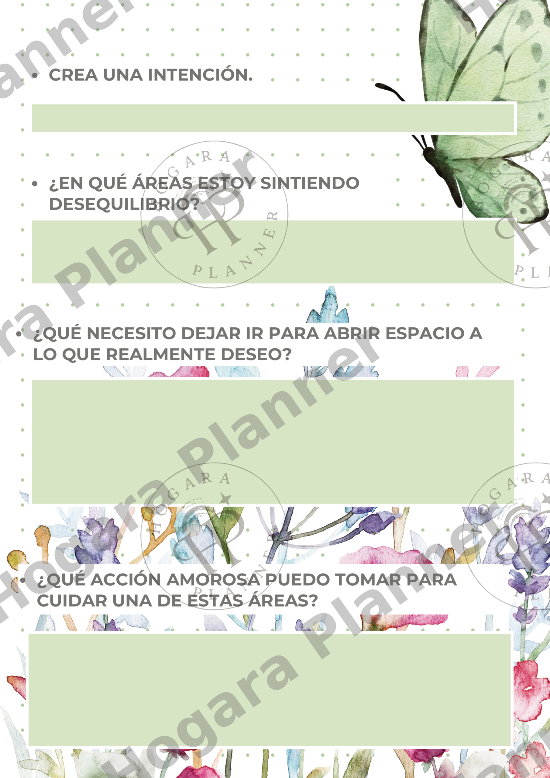 Recambio de Autocuidado y Bienestar (32 Páginas A5) • Colección Hogara - Imagen 12