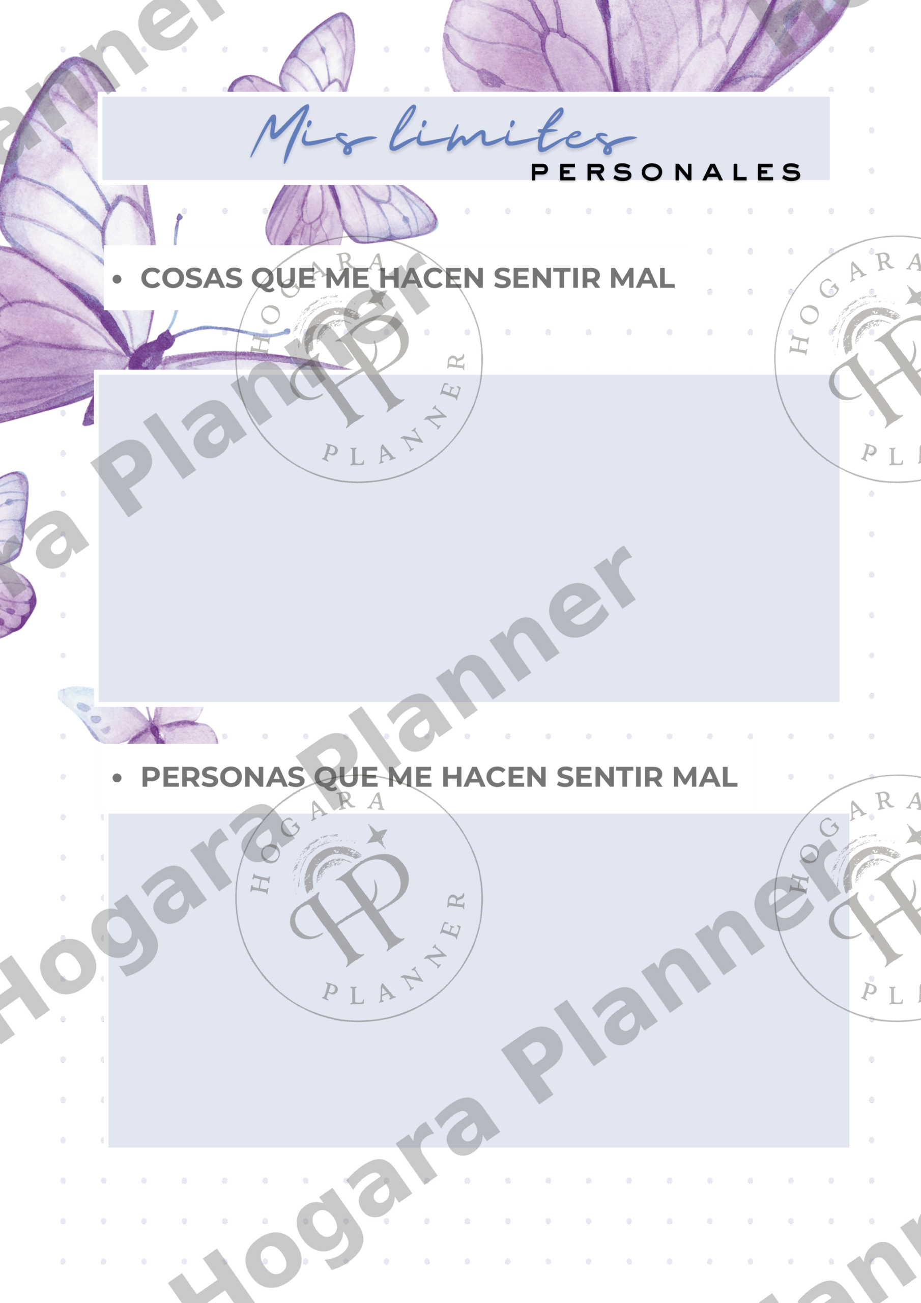 Recambio de Autocuidado y Bienestar (32 Páginas A5) • Colección Hogara - Imagen 9
