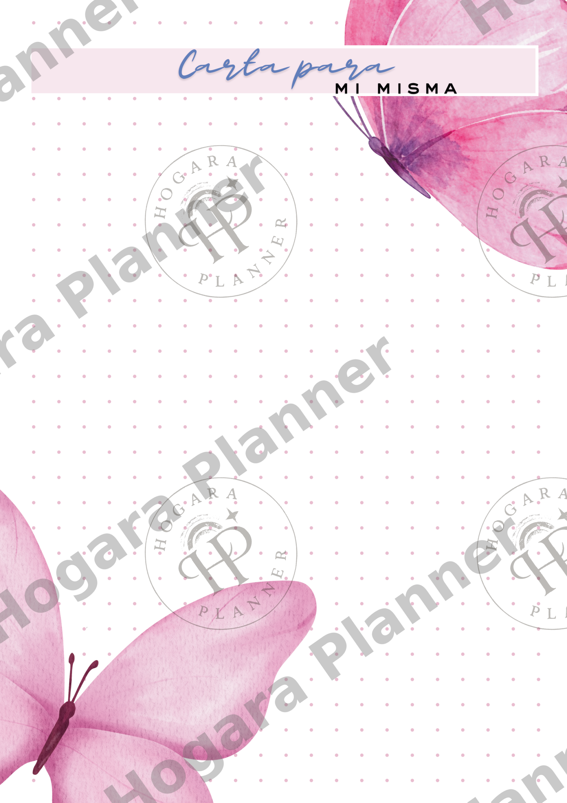Recambio de Autocuidado y Bienestar (32 Páginas A5) • Colección Hogara - Imagen 3